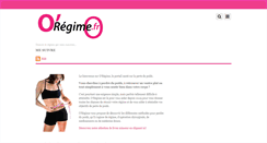 Desktop Screenshot of oregime.fr